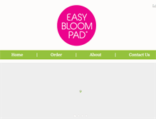 Tablet Screenshot of bloompad.com